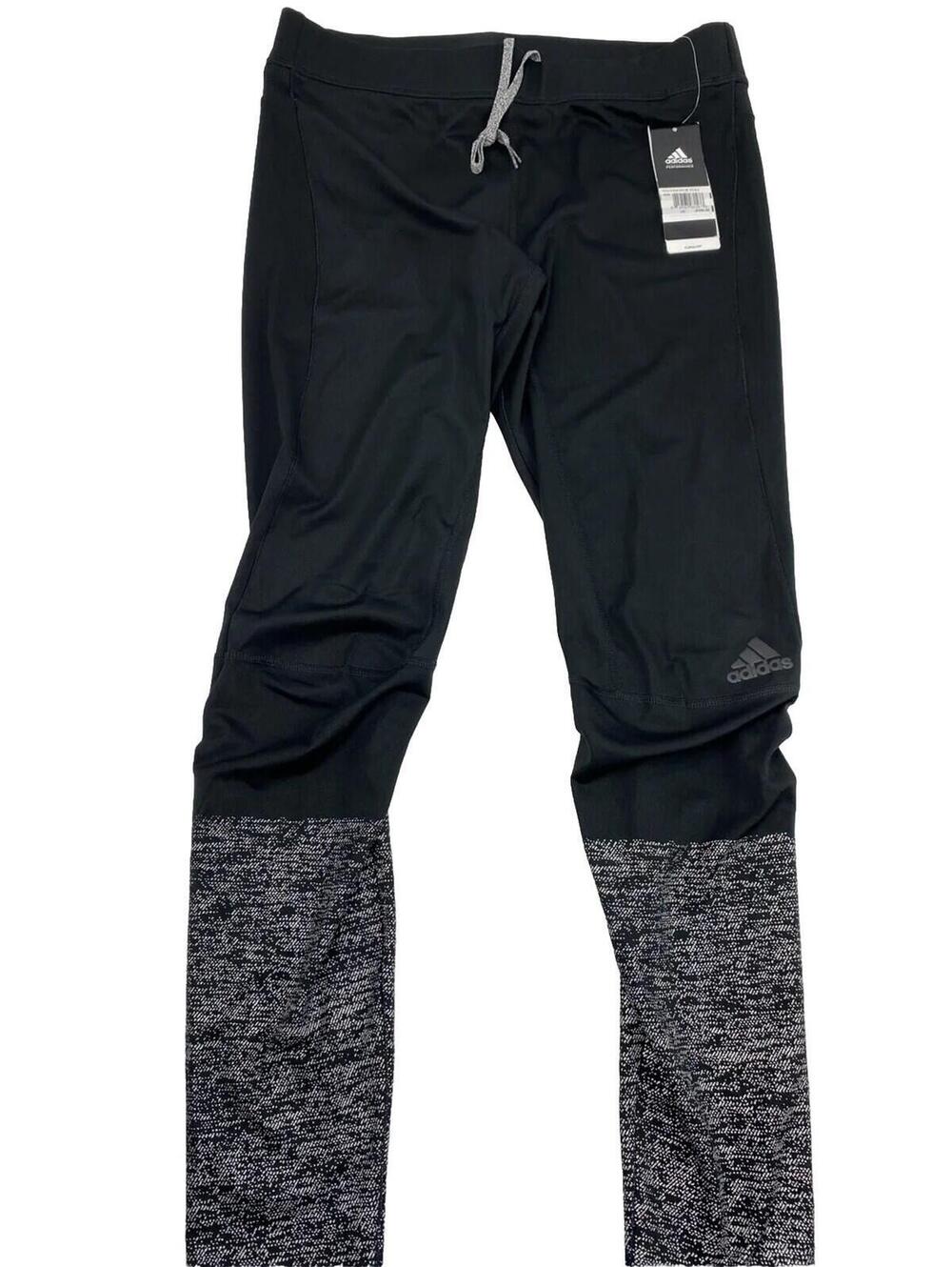 Adidas Women’s Large Workout Yoga Pants Joggers Athletic Training Gym Activewear